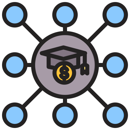 Scholarship Generic color lineal-color icon