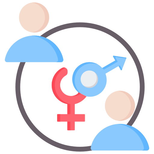 tożsamość płciowa Generic color fill ikona