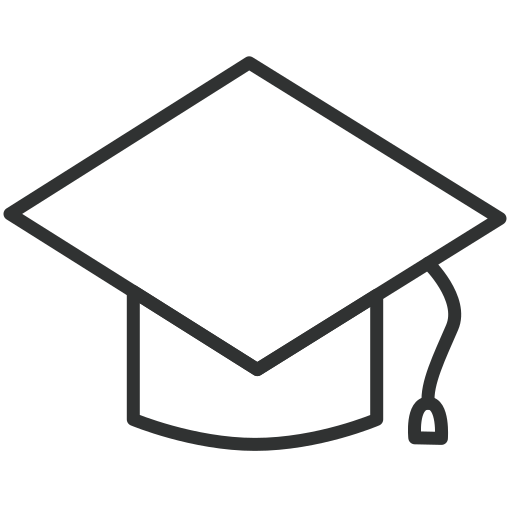 Graduation Generic outline icon