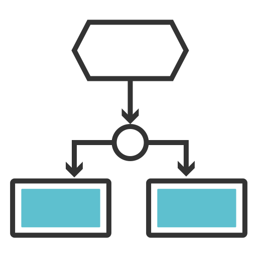 Process Generic color lineal-color icon