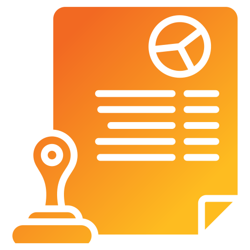 documento Generic gradient fill icono