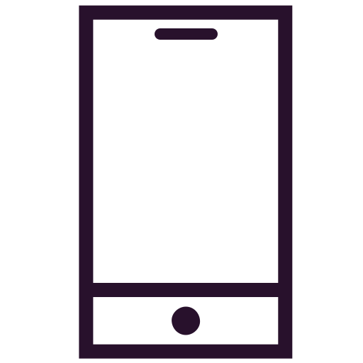 iphone'a Generic outline ikona