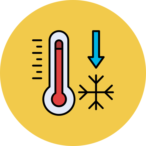 baja temperatura Generic color lineal-color icono