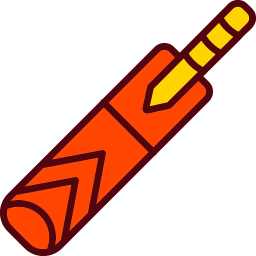 Cricket bat Generic color lineal-color icon