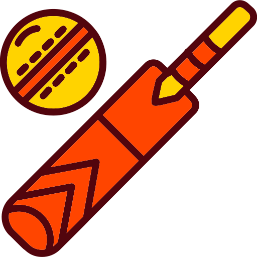 クリケット Generic color lineal-color icon