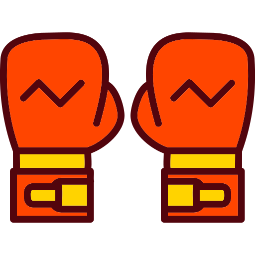 rękawice bokserskie Generic color lineal-color ikona