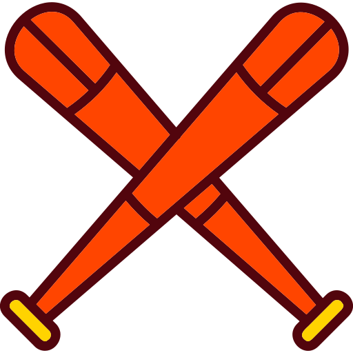 baseballschläger Generic color lineal-color icon