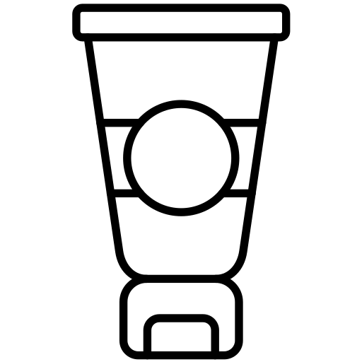 자외선 차단제 Generic black outline icon