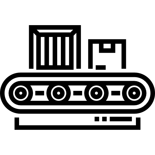 Конвейер Detailed Straight Lineal иконка