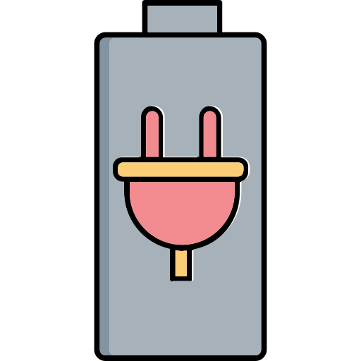 充電器 Generic color lineal-color icon
