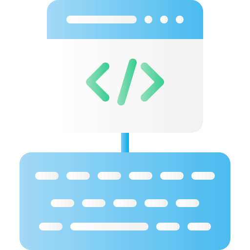 programación web Generic gradient fill icono