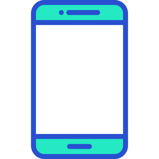 téléphone portable Generic color lineal-color Icône