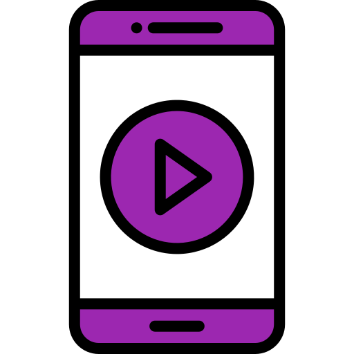 live-video Generic color lineal-color icon