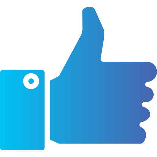 Thumb up Generic gradient fill icon