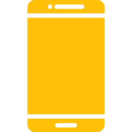 téléphone portable Generic color fill Icône