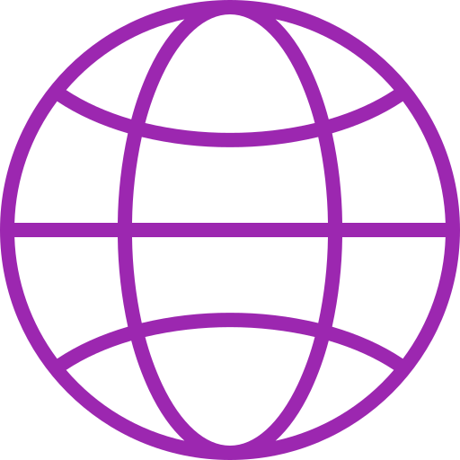 World Generic color outline icon