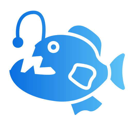 Anglerfish Generic gradient fill icon