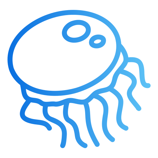 Jellyfish Generic gradient outline icon