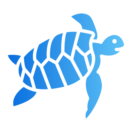 Черепаха Generic gradient fill иконка