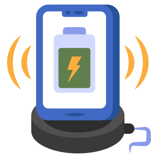 mobiele batterij Generic color fill icoon