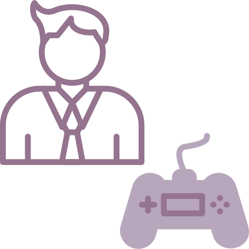 Gamer Generic color outline icon