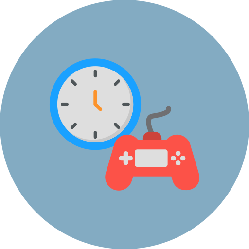 Timer setting Generic color fill icon