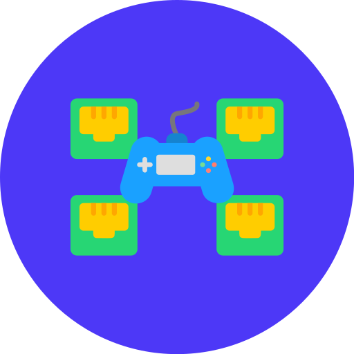 Lan equipment Generic color fill icon