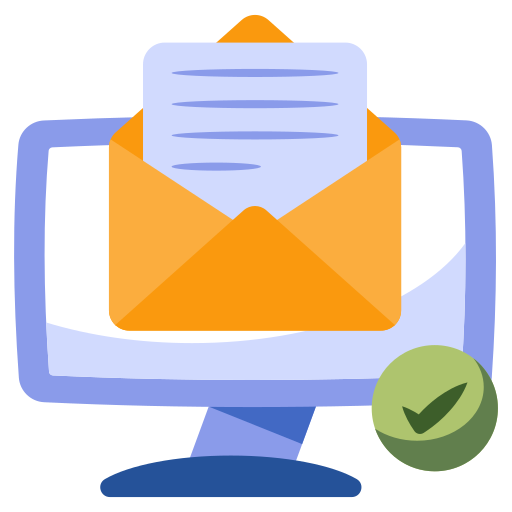 Online mail Generic color fill icon