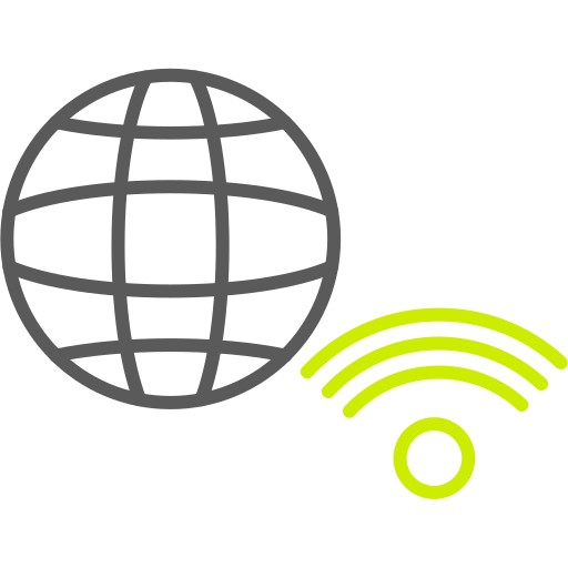 conexión a internet Generic color outline icono