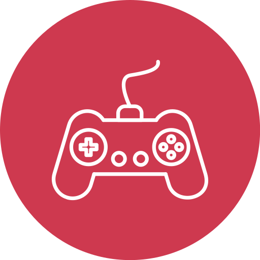 Gaming console Generic color fill icon