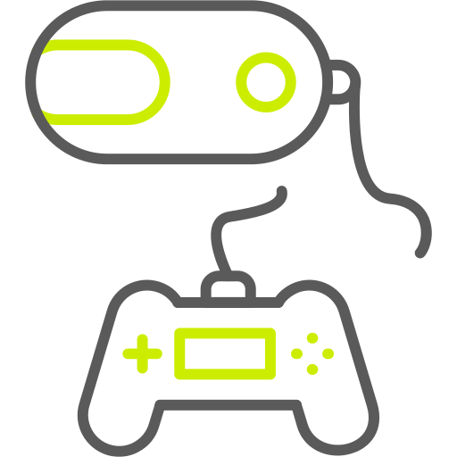 Vr game Generic color outline icon