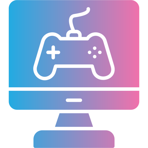Gaming pc Generic gradient outline icon