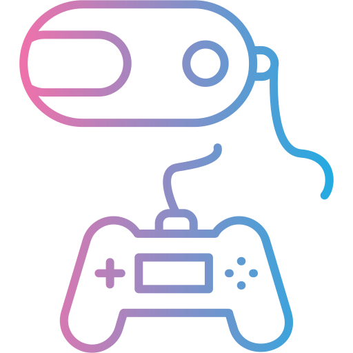 juego de realidad virtual Generic gradient outline icono