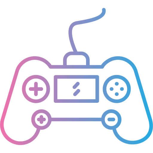 Gaming console Generic gradient outline icon