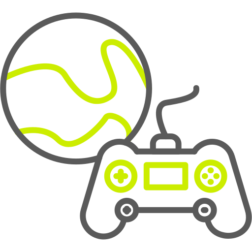online gaming Generic color outline icoon