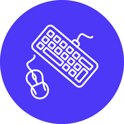 tastatur und maus Generic color fill icon