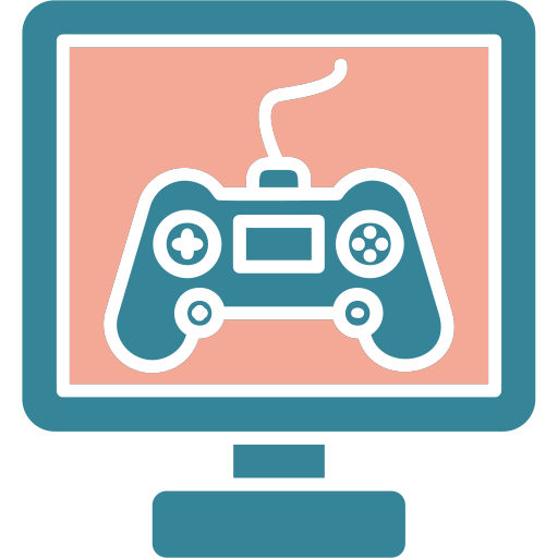 Video gaming Generic color fill icon