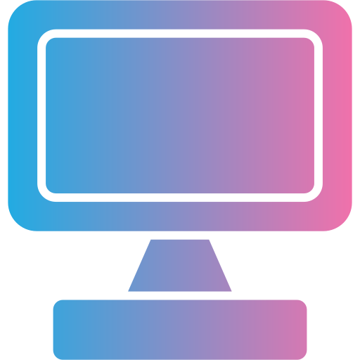 Monitor screen Generic gradient outline icon