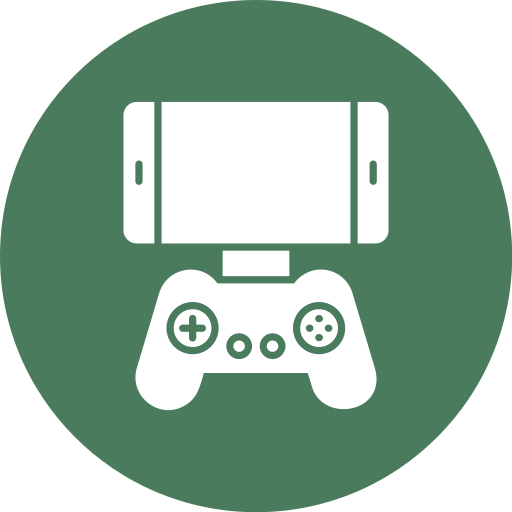 Mobile gaming Generic color fill icon