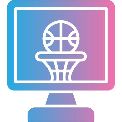 pallacanestro Generic gradient outline icona