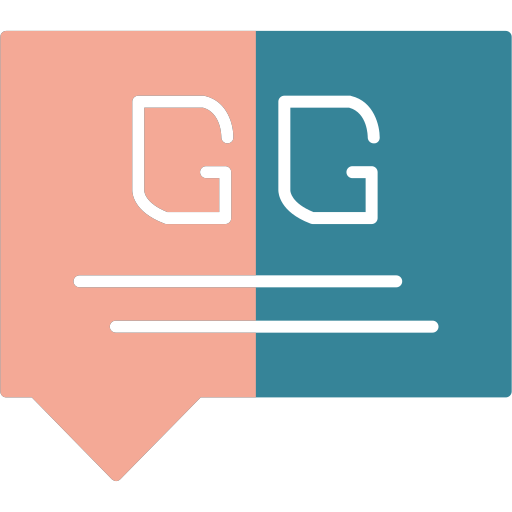 wiadomość Generic color fill ikona