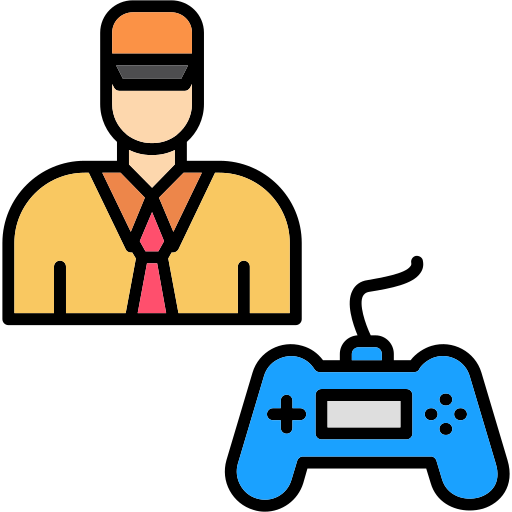 jugador Generic color lineal-color icono