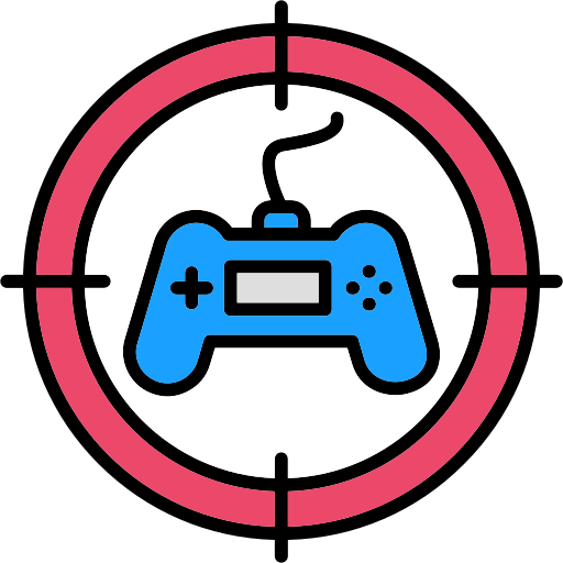 Shooting game Generic color lineal-color icon