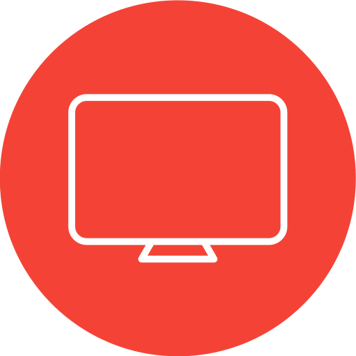 Computer Generic color fill icon