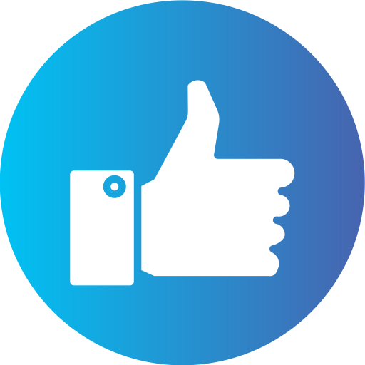 Thumb up Generic gradient fill icon