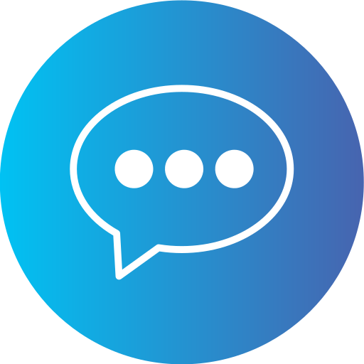 Chat Generic gradient fill icon