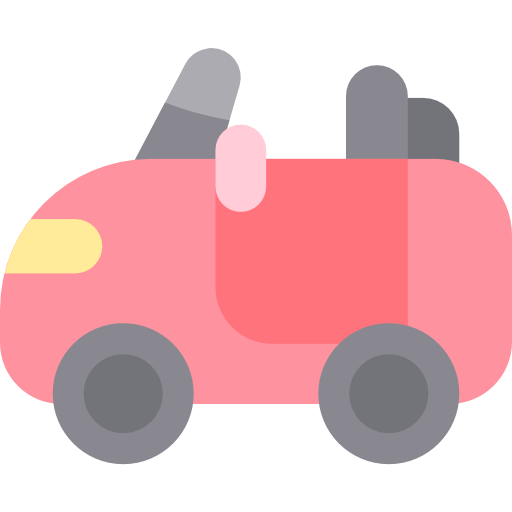 convertible Kawaii Flat icono