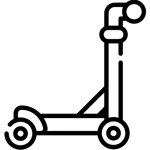 Скутер Kawaii Lineal иконка
