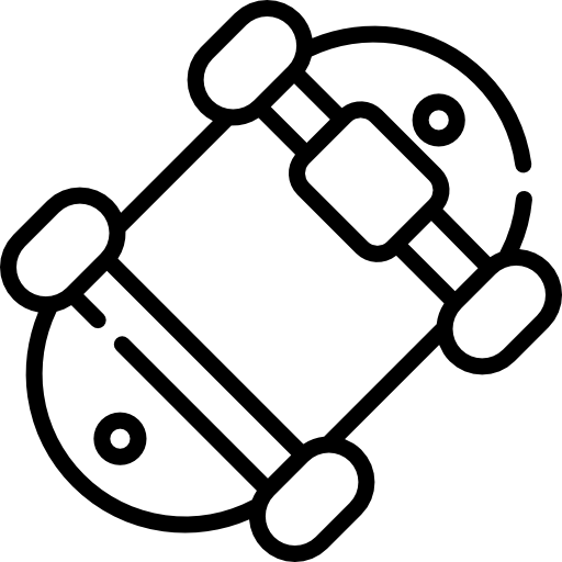 schlittschuh Kawaii Lineal icon