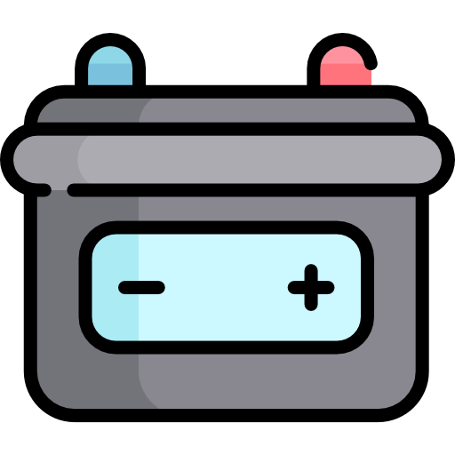 Battery Kawaii Lineal color icon